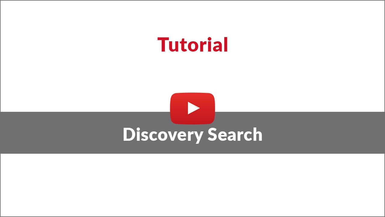 single source search tool tutorial video
