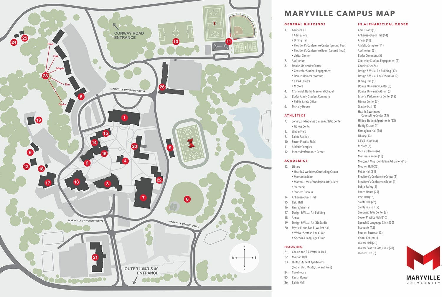 2019 september campus map